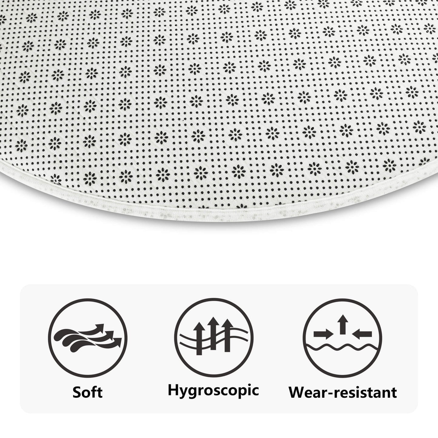 Round Fannel Mat - 2 Sizes - "The Alien" - Premium Round Fannel Mat from Concordia Style Boutique - Just $26.78! Shop now at Concordia Style Boutique