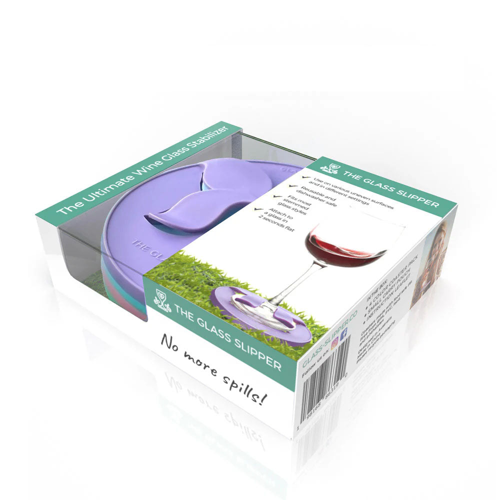 Wine Glass Slipper Set