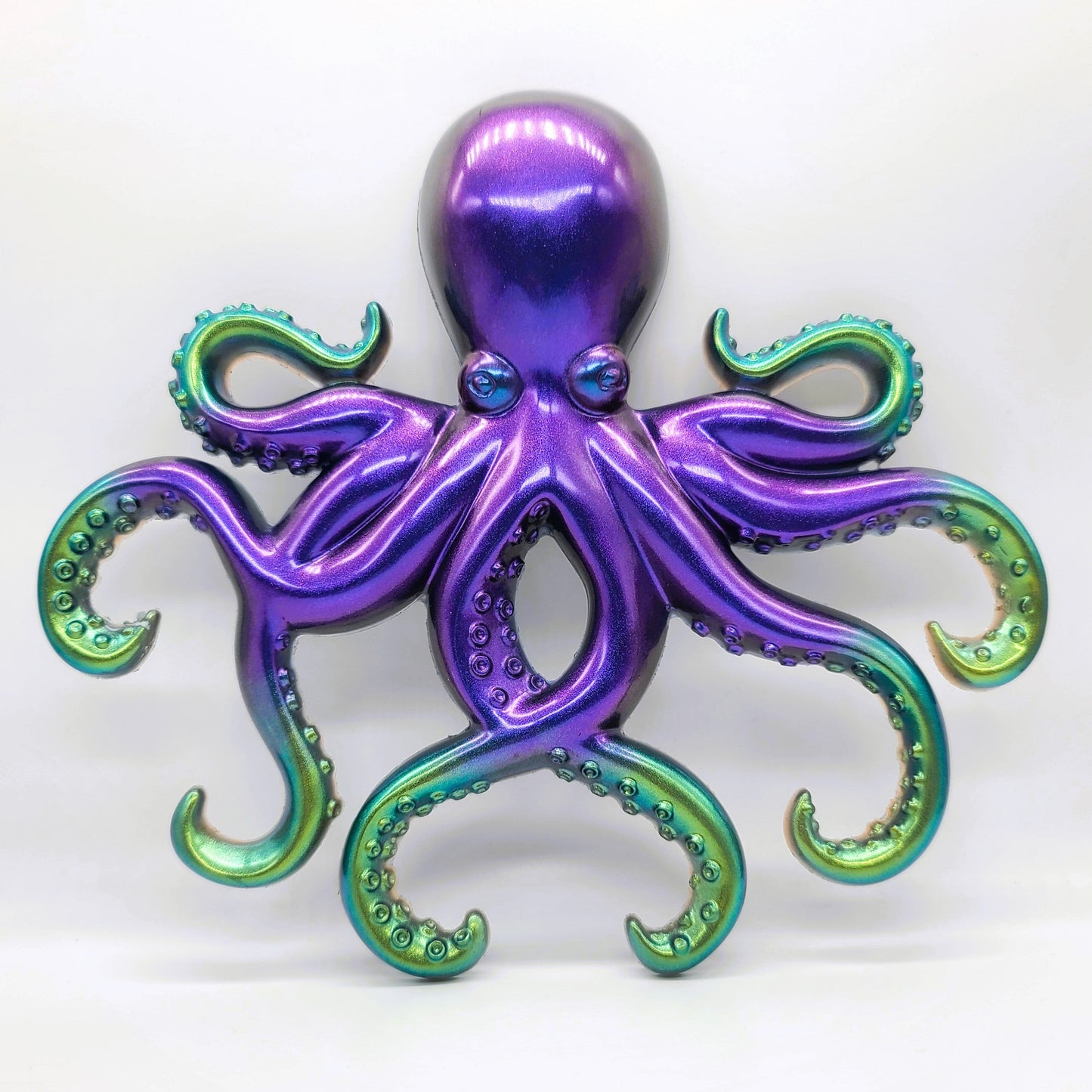 Large Resin Octopus Wall Art - Eco-Friendly