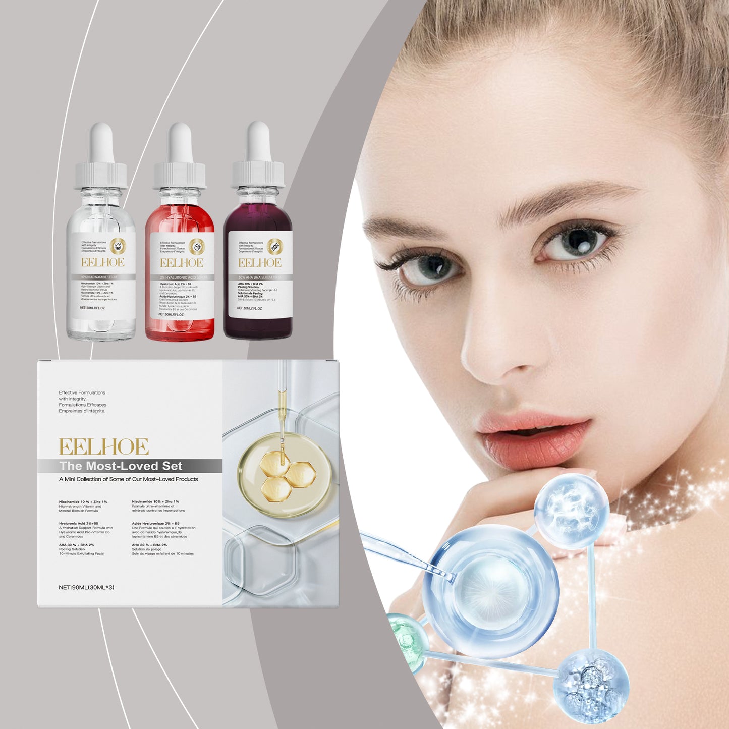 EELHOE Facial Cleansing Acne Repair Set - Premium Facial Cleansing Acne Repair Set from Concordia Style Boutique - Just $17.26! Shop now at Concordia Style Boutique