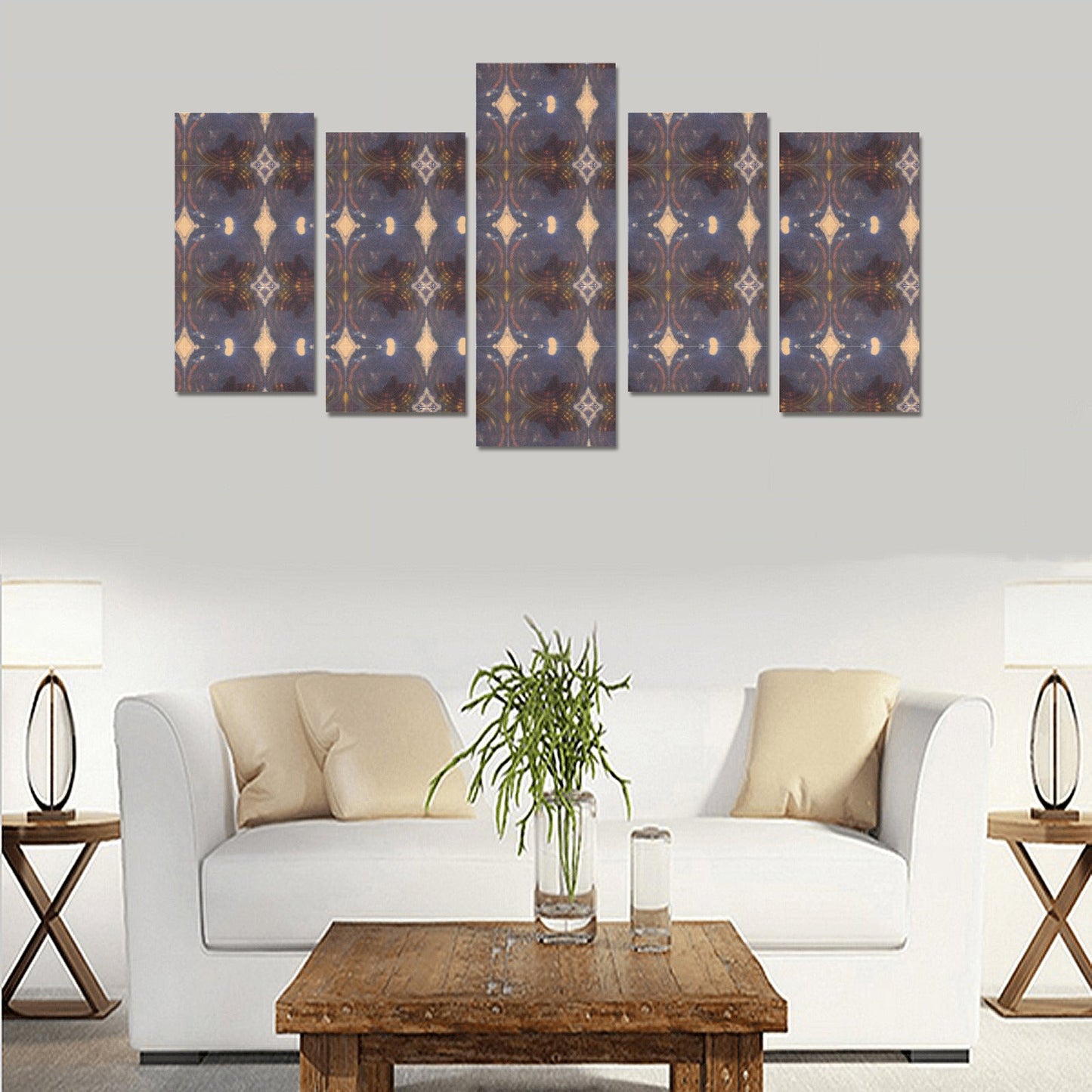 Canvas Wall Art Prints (No Frame) 5-Pieces - "Vintage" - Premium Canvas Wall Art Prints from Concordia Style Boutique - Just $48.58! Shop now at Concordia Style Boutique