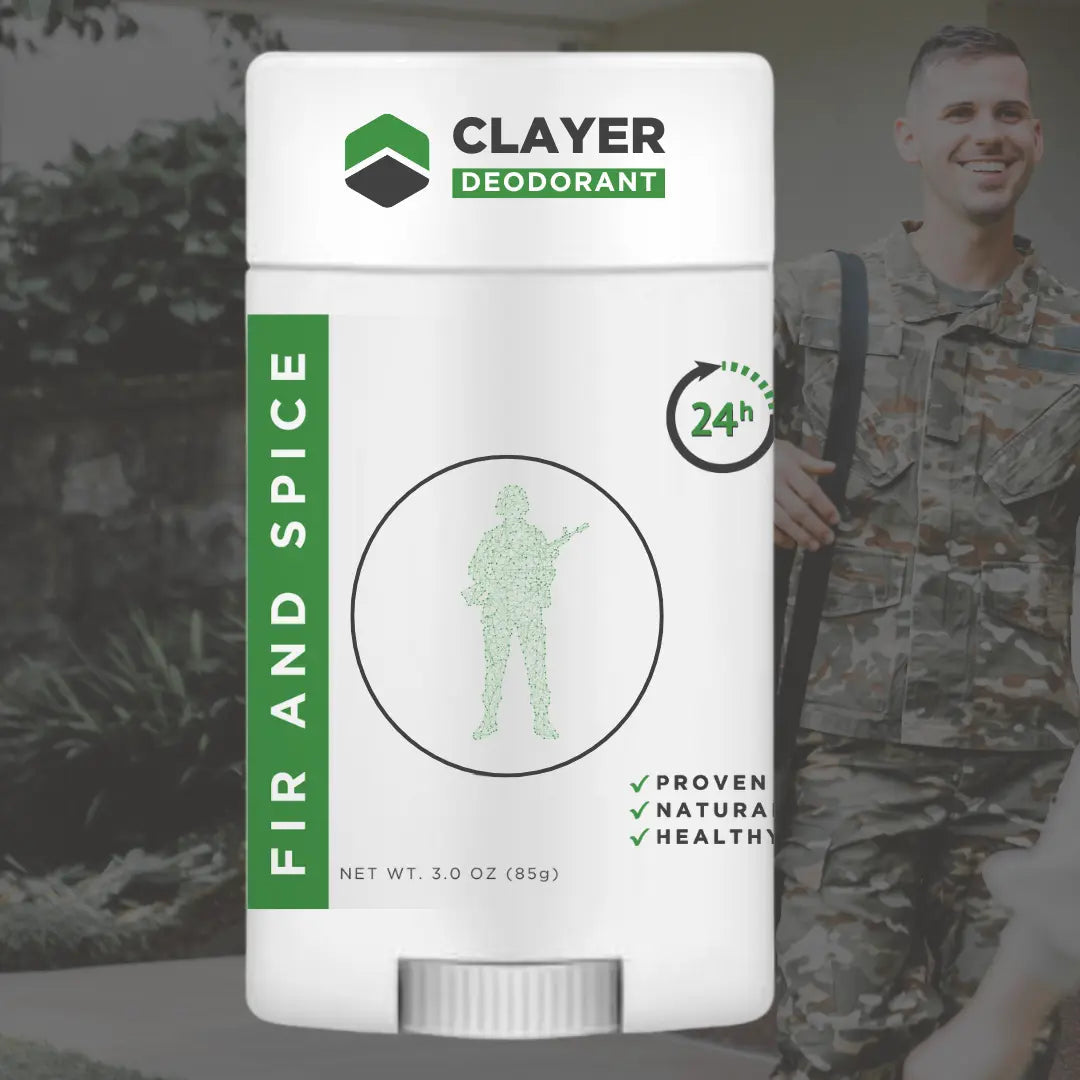 Natural Deodorant - Military - 3.35 OZ - NEW FORMULA - Concordia Style Boutique