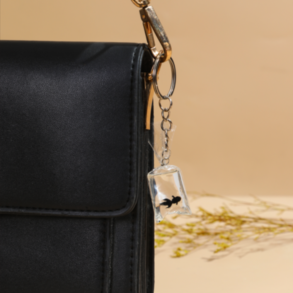 GOLDFISH KEYCHAIN - Concordia Style Boutique