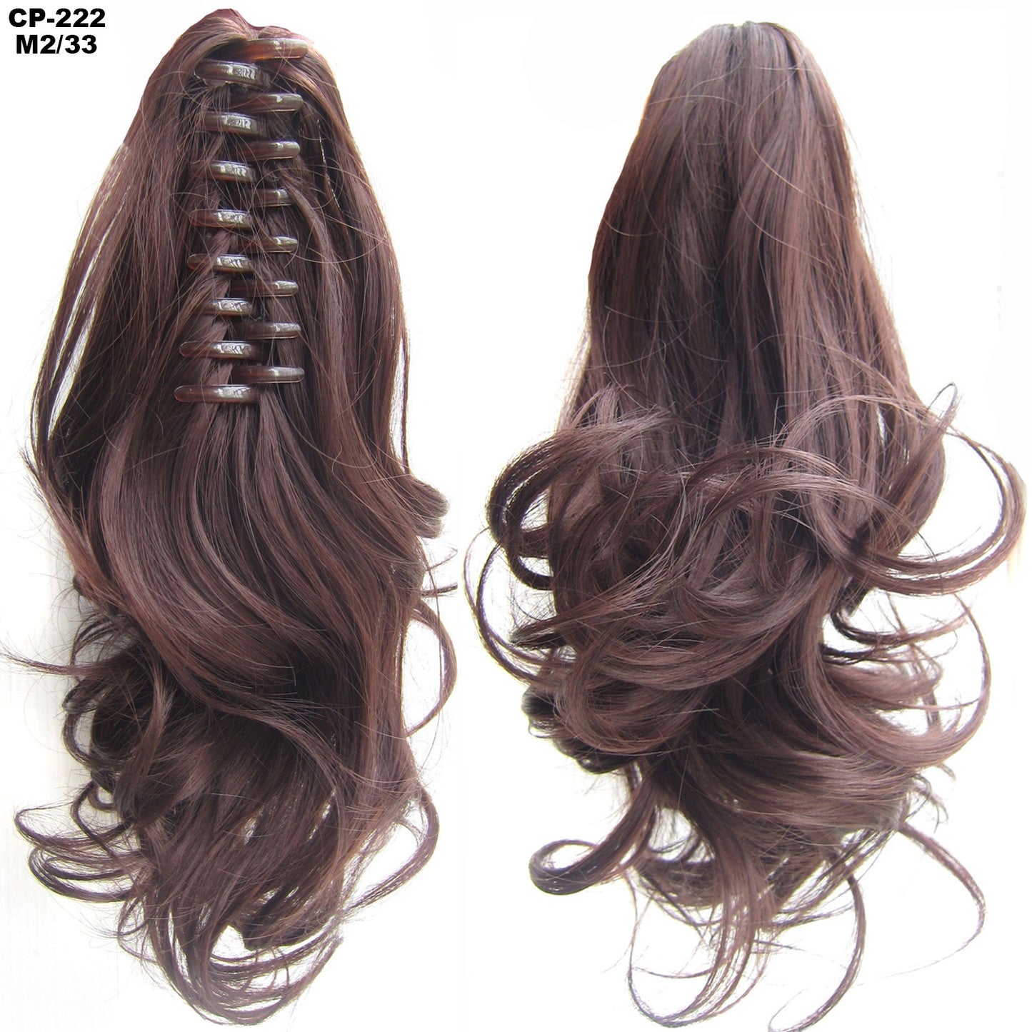 Long Wave Ponytail Wrap Around Ponytail - Clip In Hair Headwear - Gray Hairpiece Natural Extensions - Concordia Style Boutique