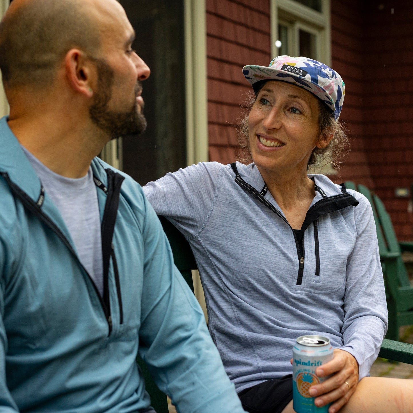 Microweight - Women's Wool 1/4 Zip Sun Hoodie Woolverino - Concordia Style Boutique