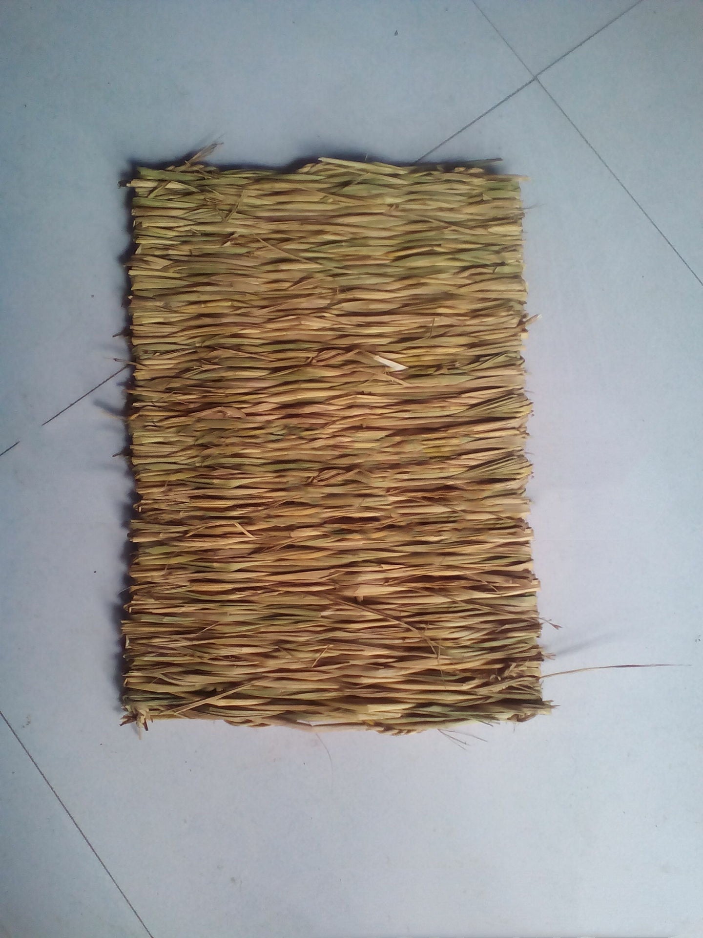 Natural straw mat - Premium Castor Oil from erDouckan - Just $12.25! Shop now at Concordia Style Boutique