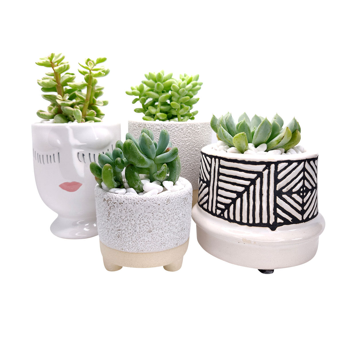 2 inch Footed Pot