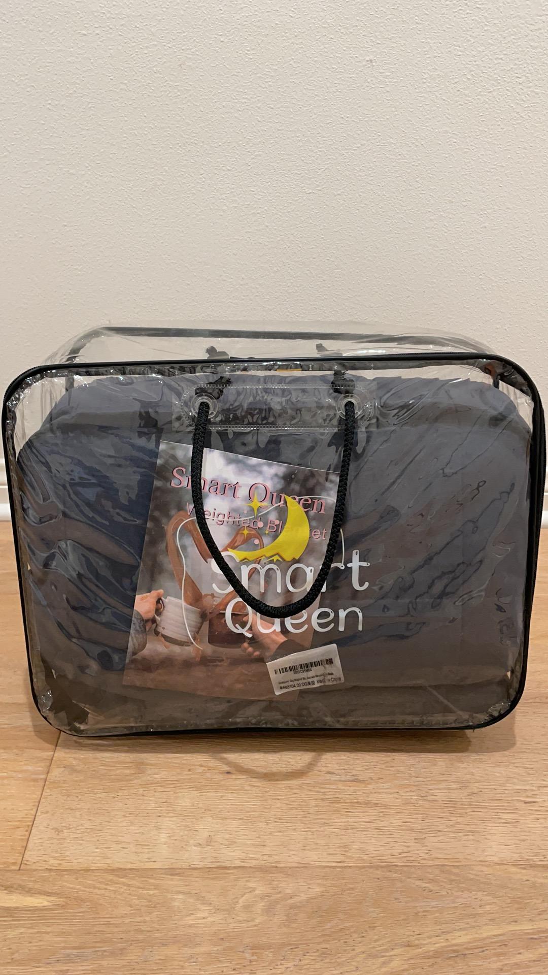 Weighted Blanket,Breathable Cotton with Natural Glass Beads - Concordia Style Boutique