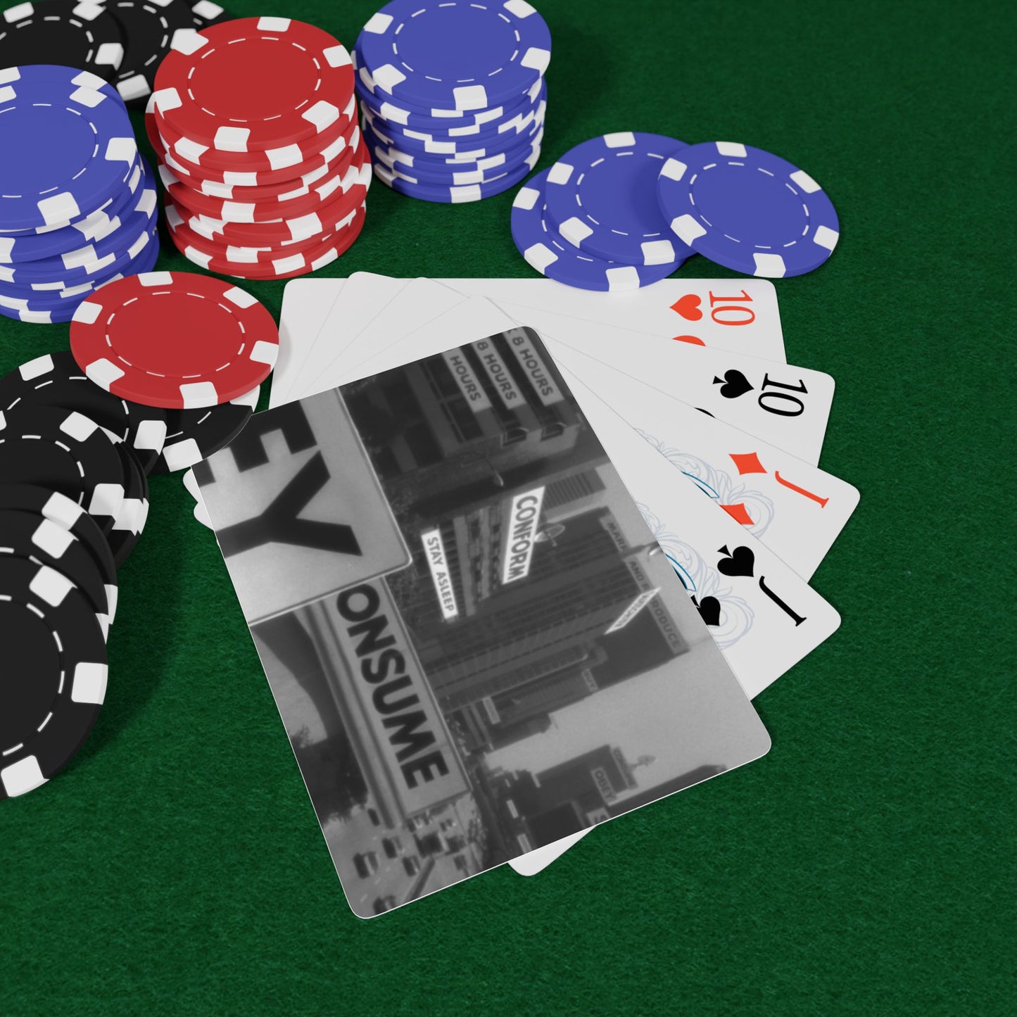Poker Playing Cards - "Obey and Consume" - Premium Poker Playing Cards from Concordia Style Boutique - Just $32.13! Shop now at Concordia Style Boutique