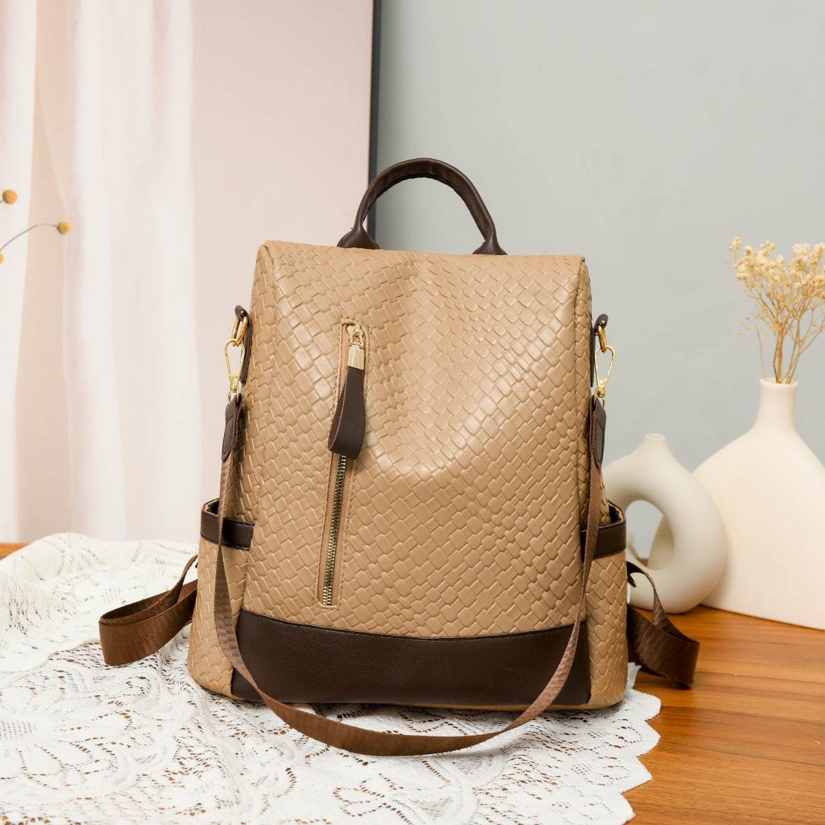 PU Leather Backpack Bag - Concordia Style Boutique