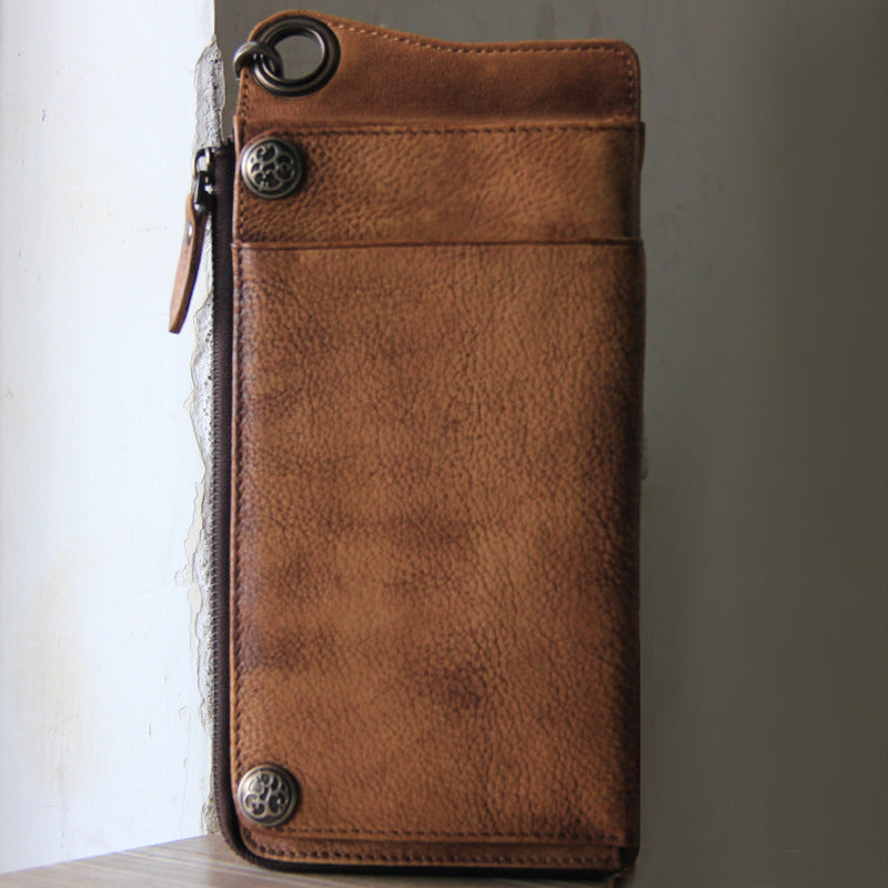 Retro old and long wallet handbag multi-function multi-card package - Premium wallet from erDouckan - Just $100! Shop now at Concordia Style Boutique
