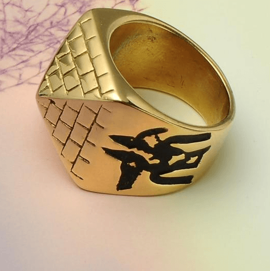 Egyptian Pyramid Ring - The Eye of Horus Ring - Concordia Style Boutique