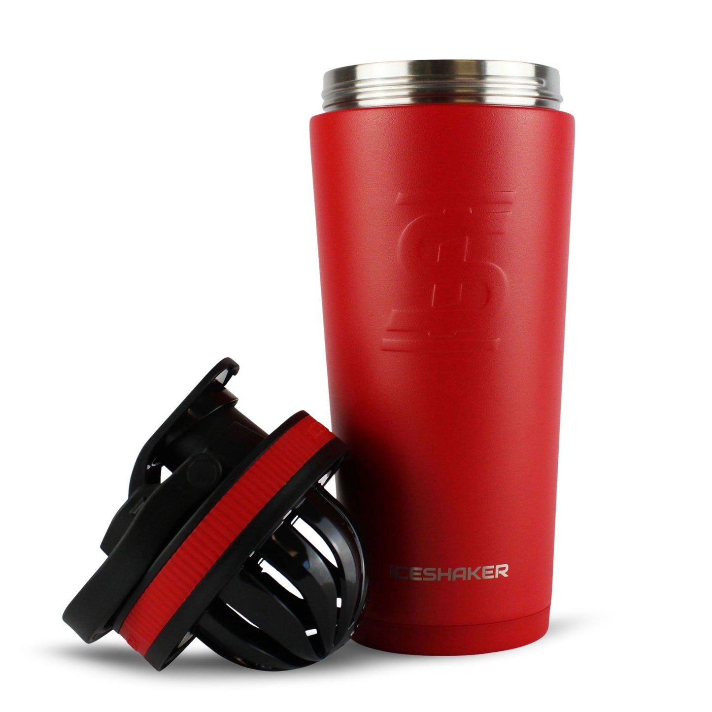 Officially Licensed Texas Rangers 26oz Ice Shaker - Red
