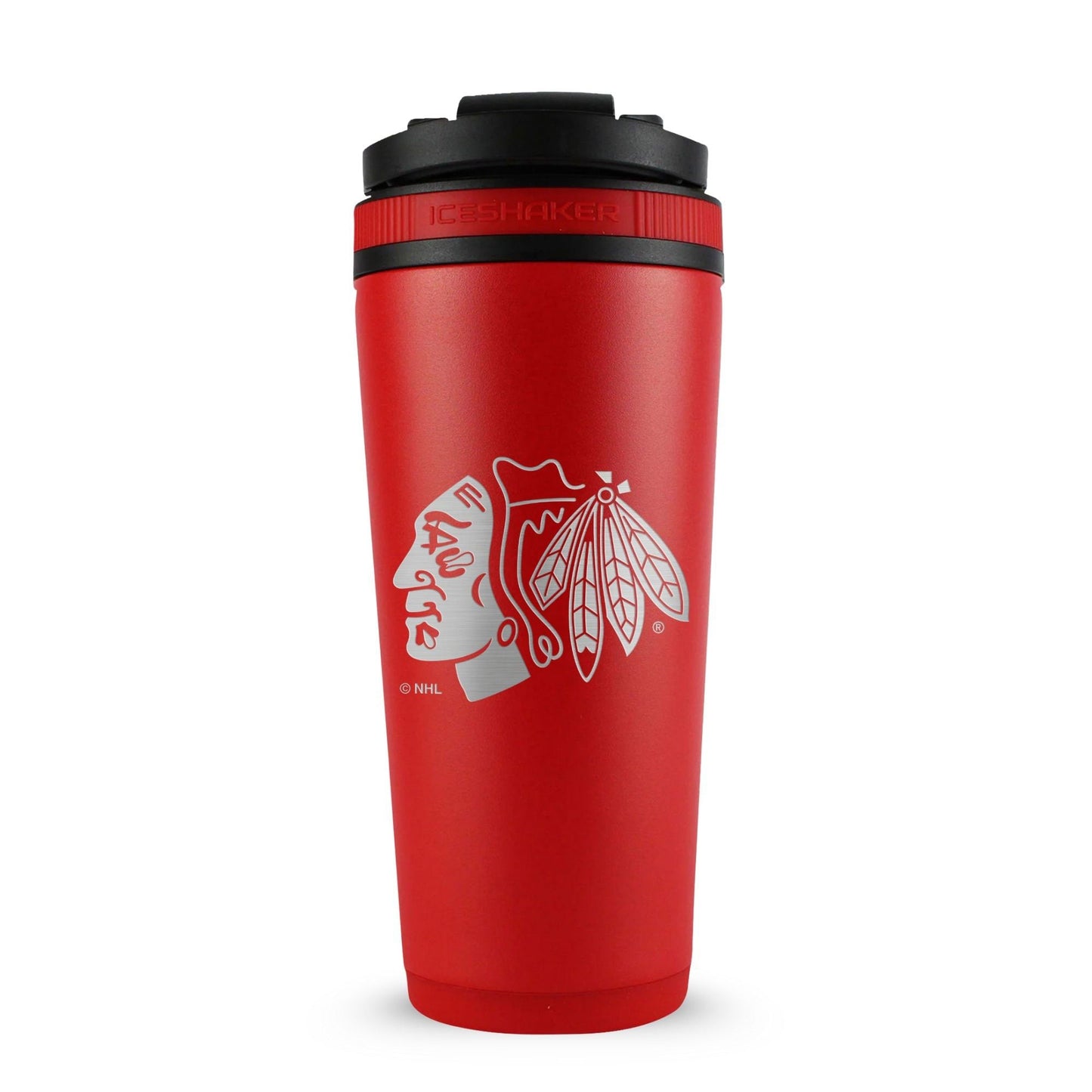 Officially Licensed Chicago Blackhawks 26oz Ice Shaker