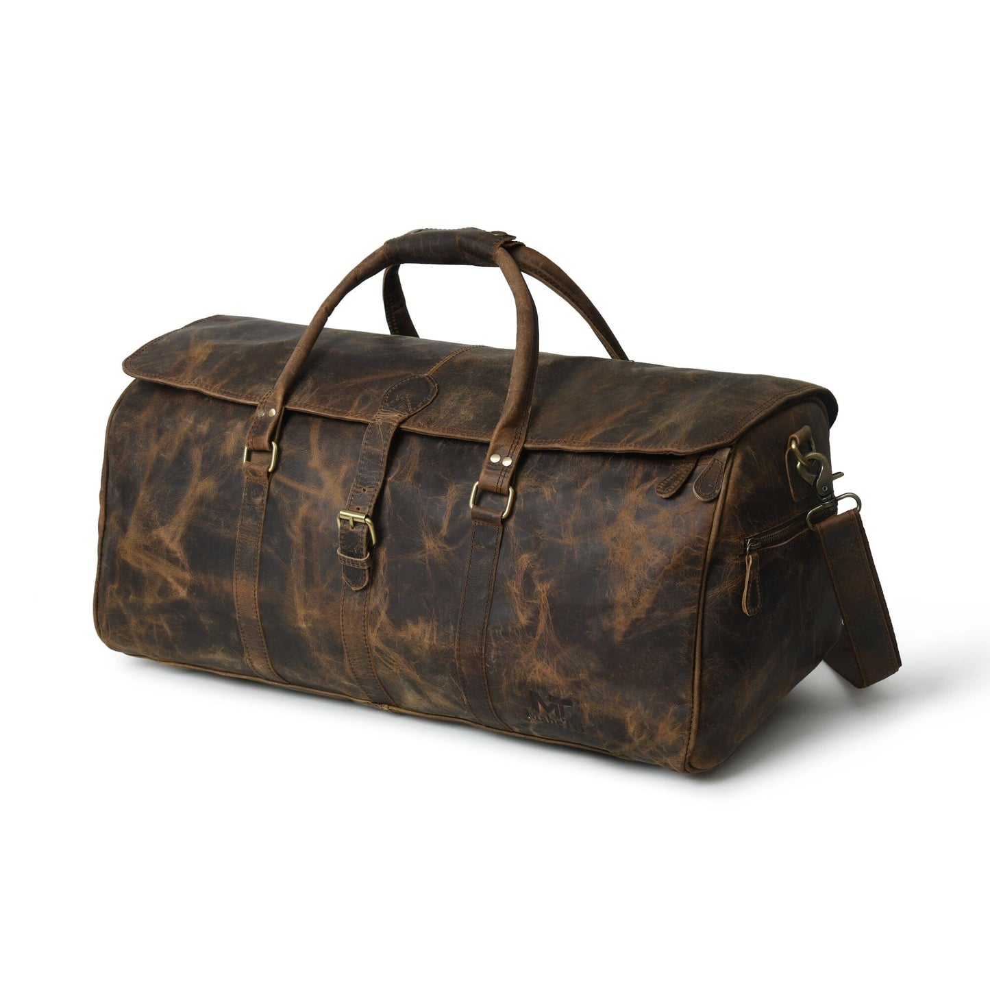 The Bolton Flap Duffel- Dark Brown - Concordia Style Boutique