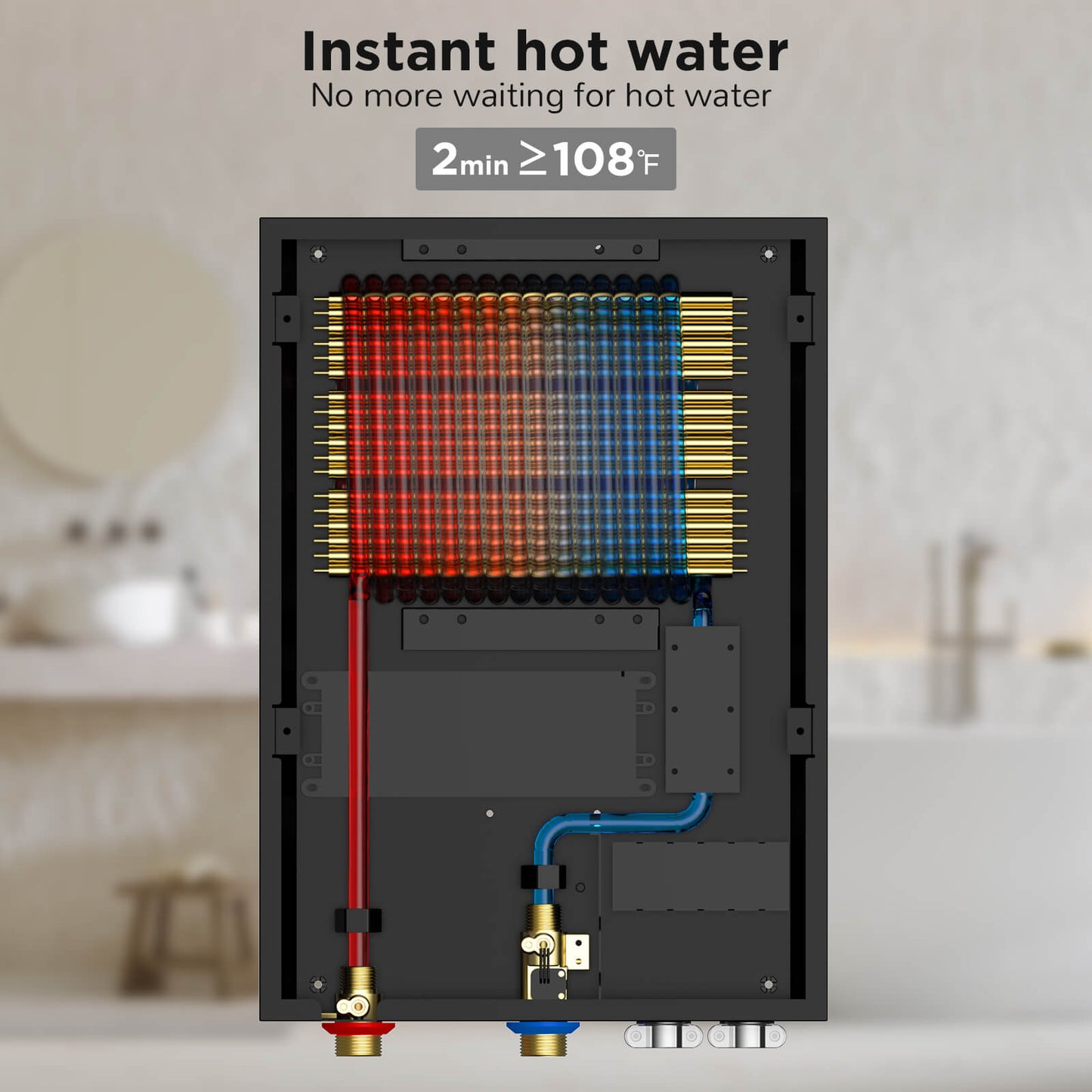 27 kW Electric Tankless Water Heater - Concordia Style Boutique