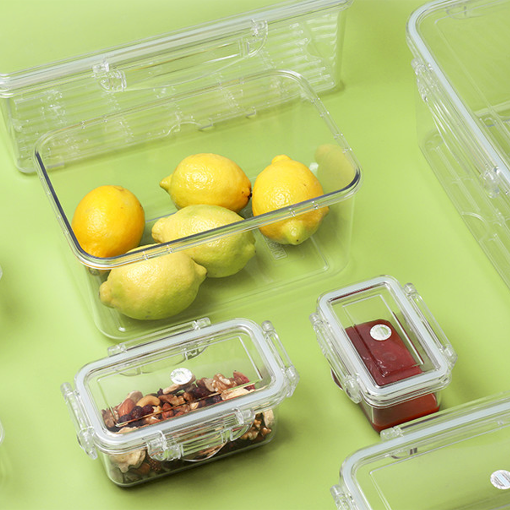 NF LOCK Rectangular Tritan Airtight Container (With Drip Tray) No. 10, 116oz(3300ml) - Concordia Style Boutique