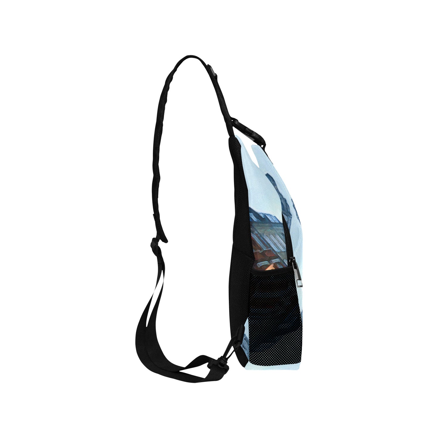 Men's Casual Chest Bag - "A Grand Place" - Premium Shoulder Bag from Concordia Style Boutique - Just $34.56! Shop now at Concordia Style Boutique