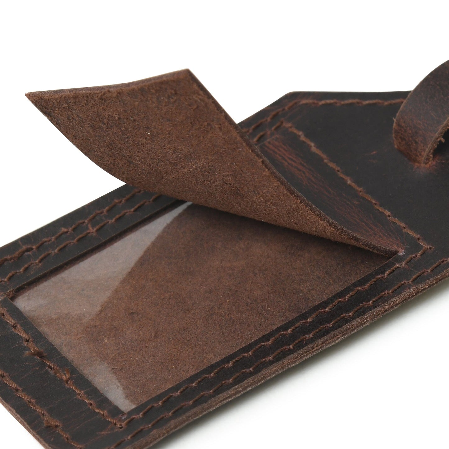 Leather Luggage Tag Set - Concordia Style Boutique