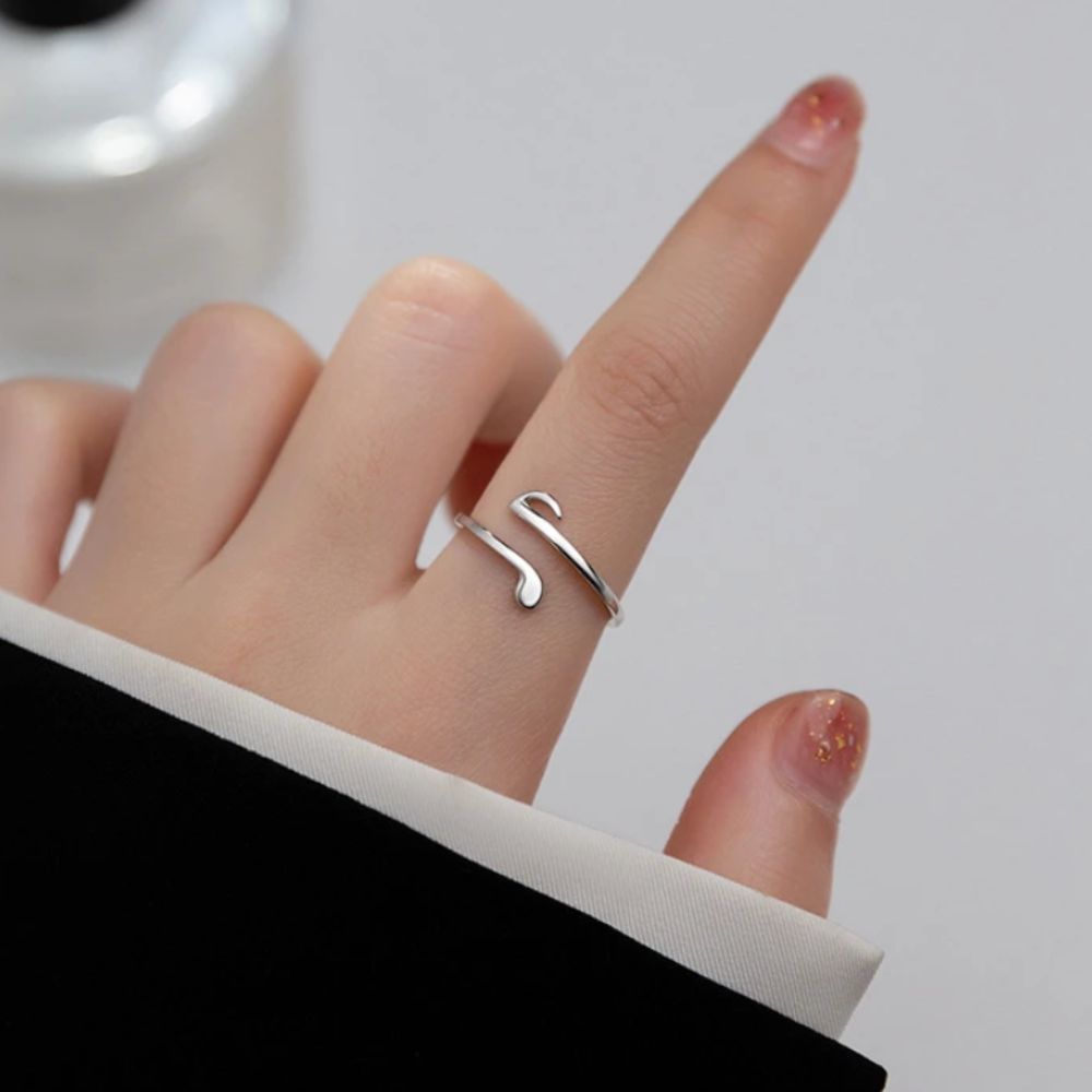 MUSIC NOTE RING (ADJUSTABLE) - Concordia Style Boutique