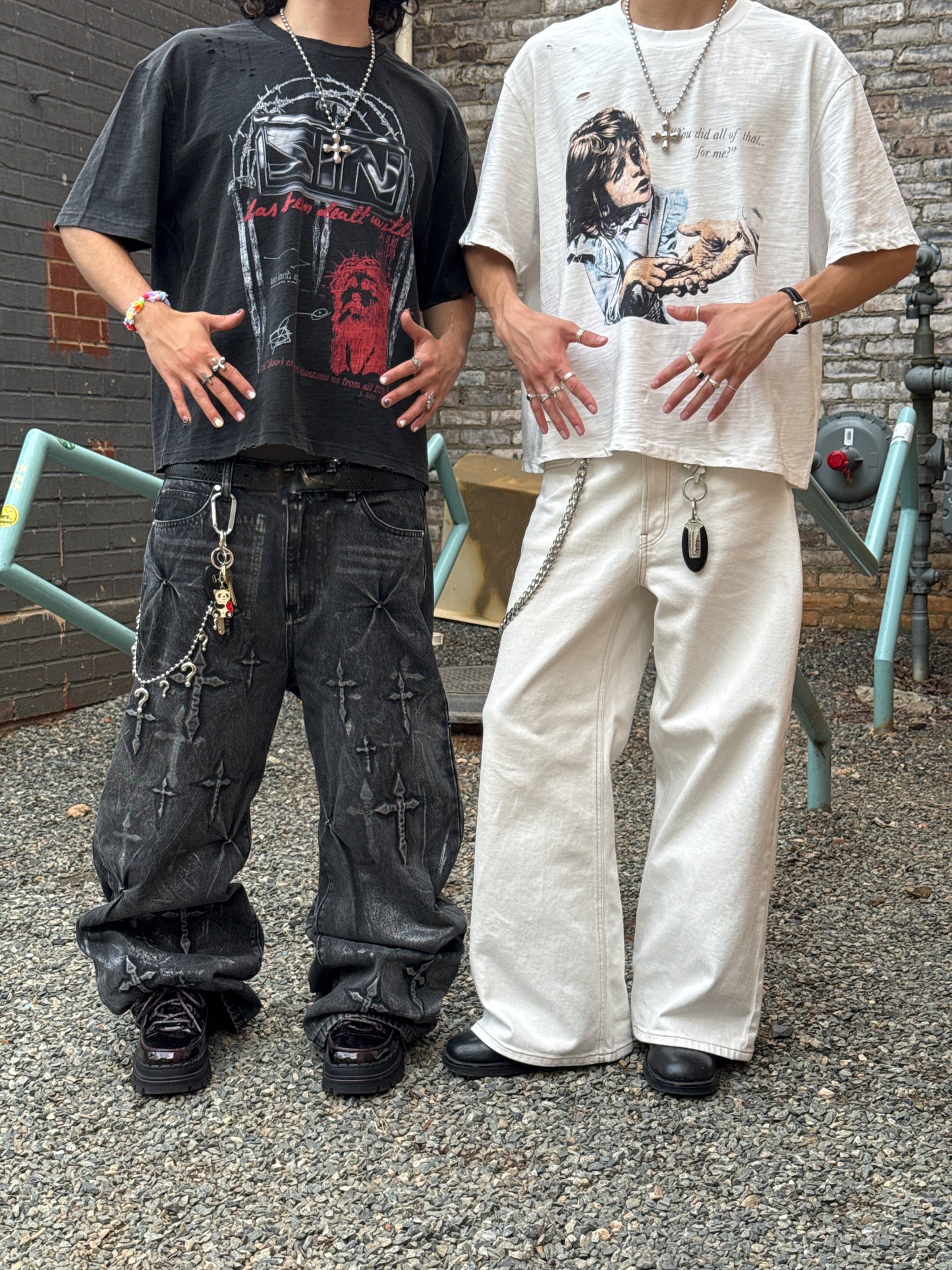 *Pierced Wrist Tee* (PRE-ORDER)