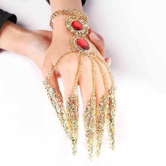Indian / Thai Golden Finger Bracelet - Concordia Style Boutique