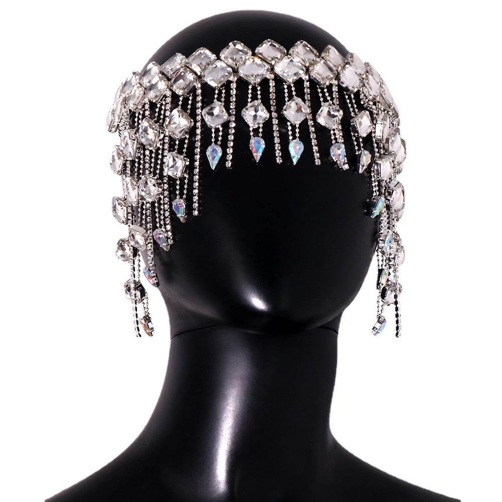 Head chain with water droplets - Concordia Style Boutique