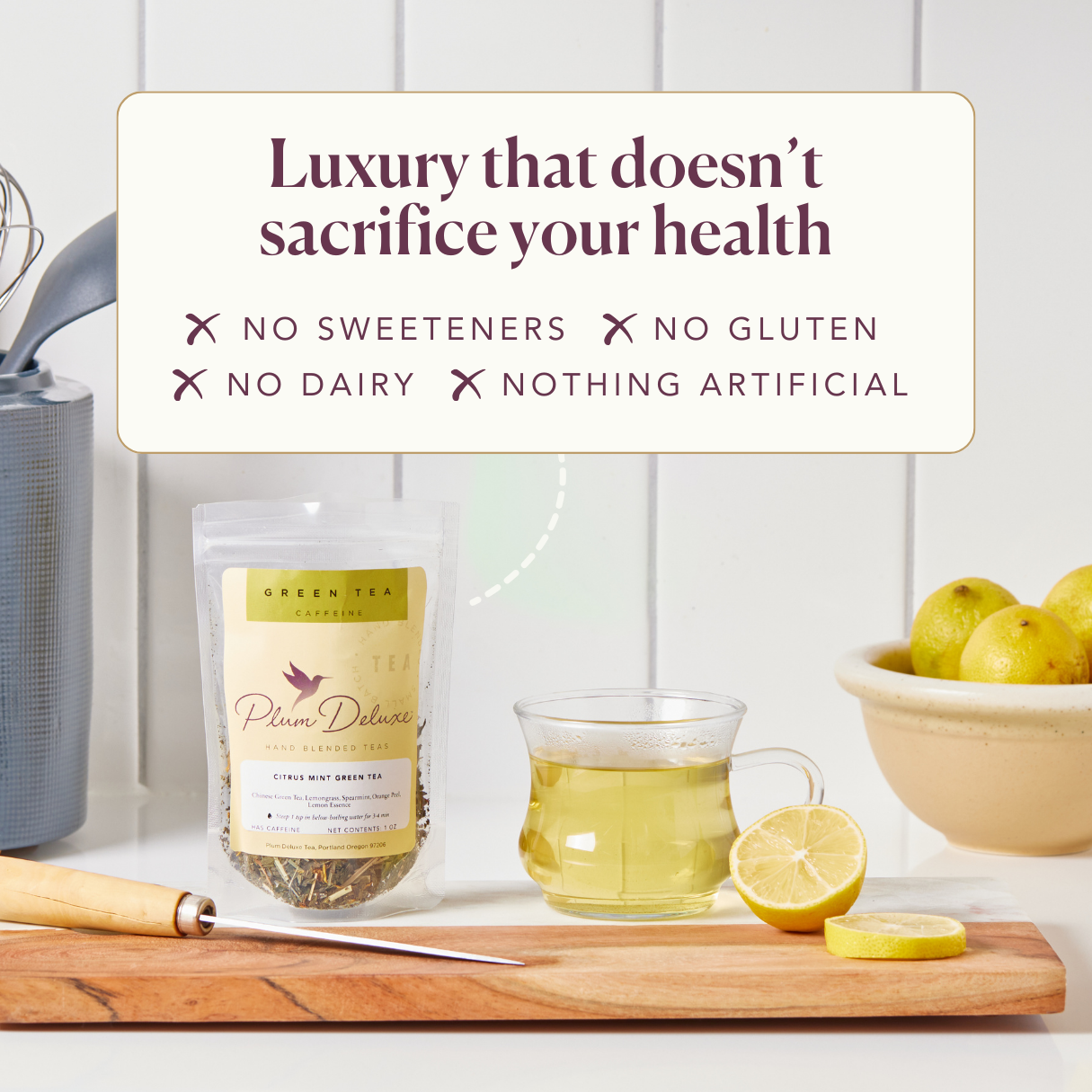 Slowly Unwind Herbal Linden Tea (Linden Flower - Elderflower - Berry) - Concordia Style Boutique
