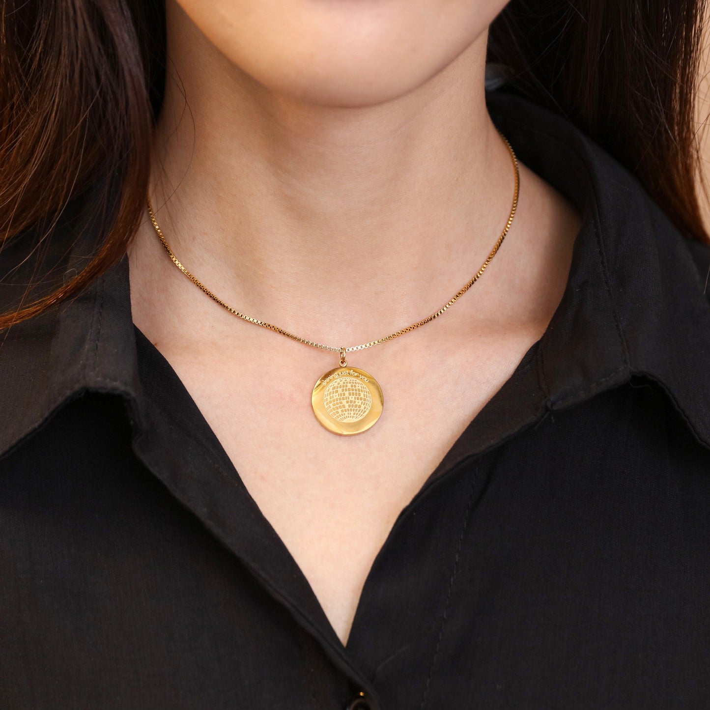 DISCOBALL NECKLACE - Concordia Style Boutique