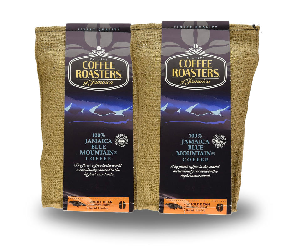 Coffee Roasters of Jamaica - 100% Jamaica Blue Mountain Whole Bean Coffee (2 lbs) - Concordia Style Boutique