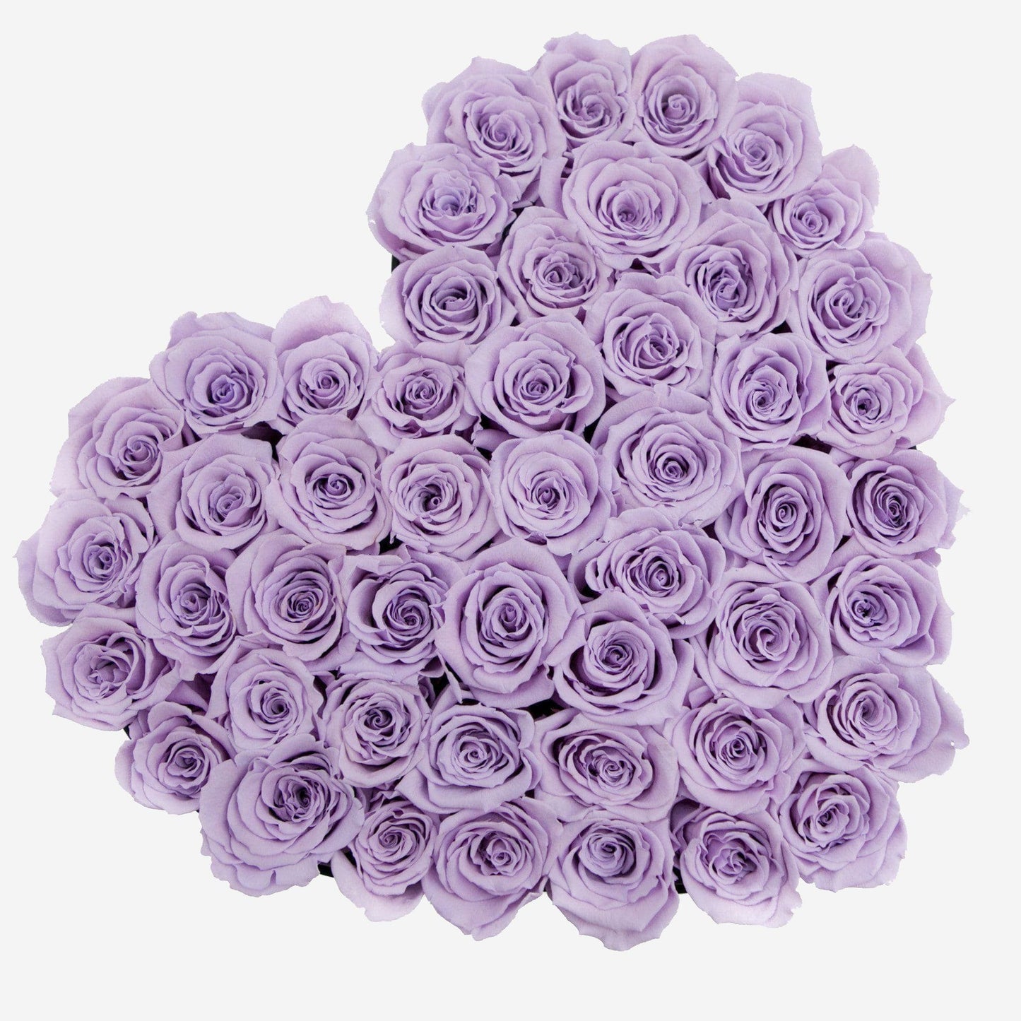 Heart Black Box | Lavender Roses