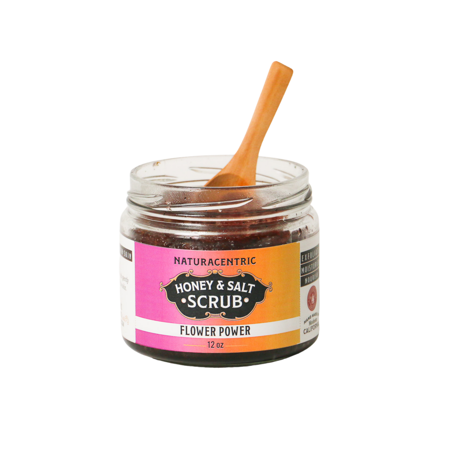 Flower Power Honey & Salt Scrub - Concordia Style Boutique