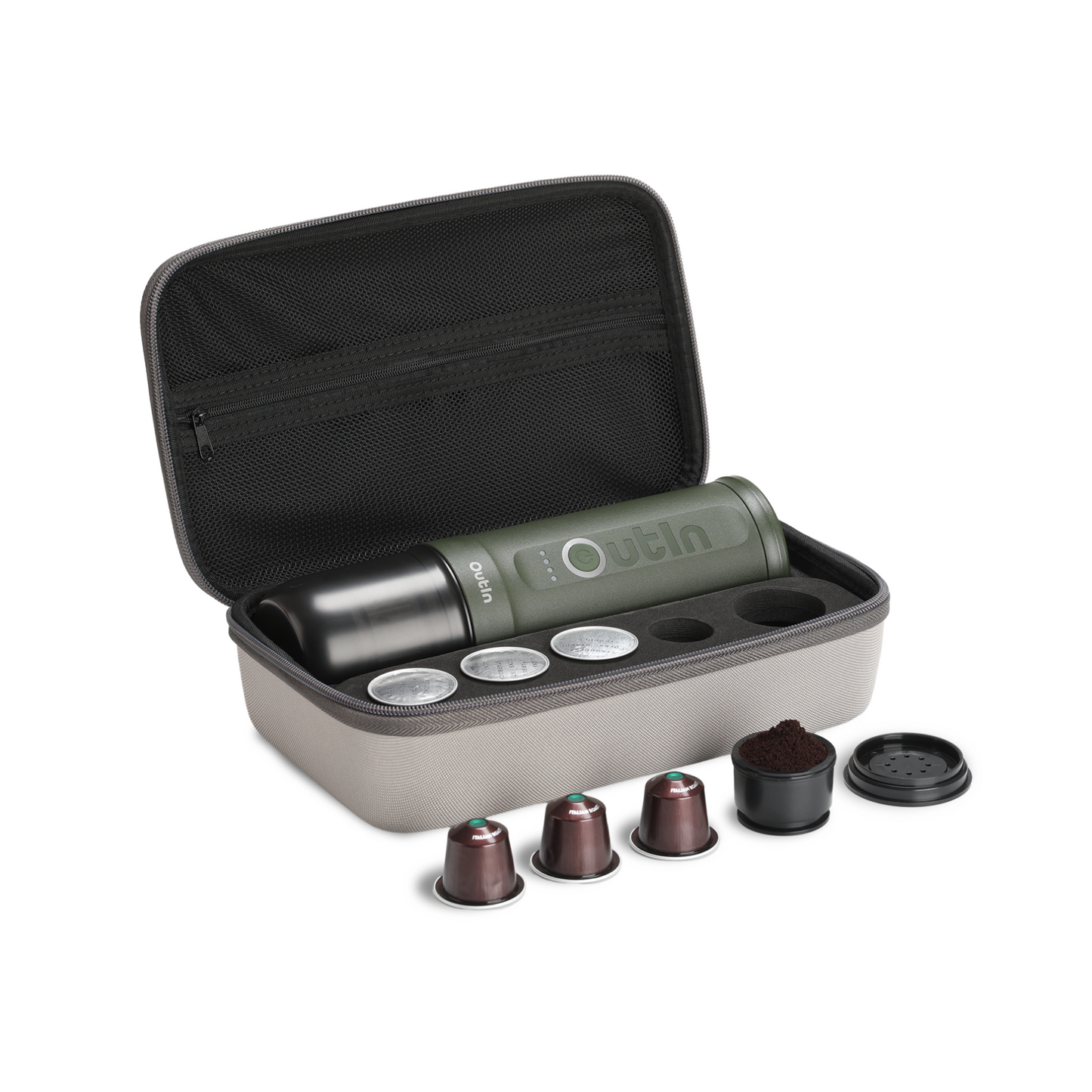 Traveler Espresso Gift Set (Forest Green) - Concordia Style Boutique
