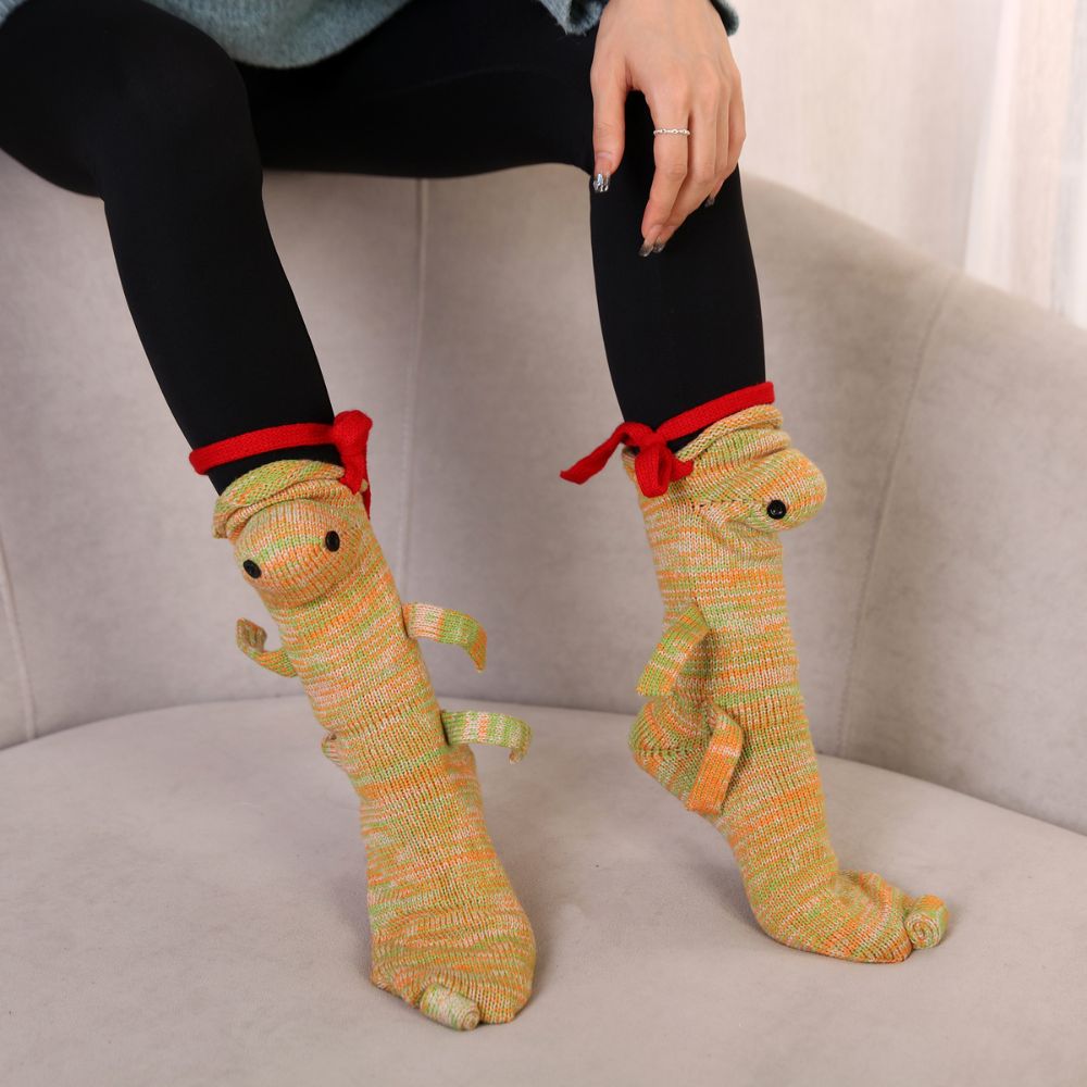 3D ANIMAL KNIT SOCKS - Concordia Style Boutique