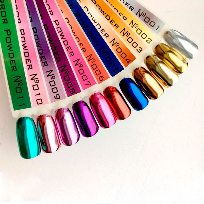 KOMILFO MIRROR POWDER №008, VIOLET, 0.5 G 887008