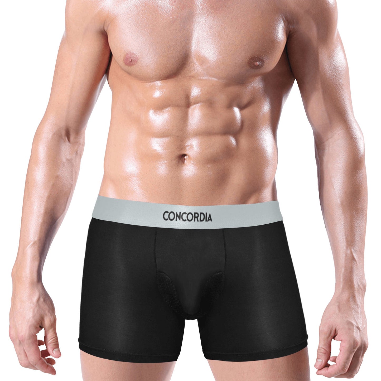 Men's Elephant Pouch Boxer Briefs - "Black" - Premium Boxer Briefs from Concordia Style Boutique - Just $30.04! Shop now at Concordia Style Boutique