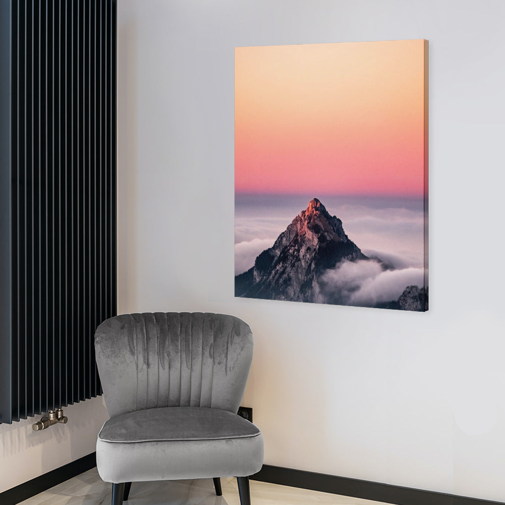Canvas Print Multiple sizes Unframed & Framed (Vertical) - "The Peak" - Premium Artwork from Concordia Style Boutique - Just $55.98! Shop now at Concordia Style Boutique