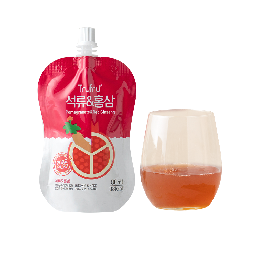 Trufru Pomegranate & Red Ginseng 2.7oz(80ml) Pouch - Concordia Style Boutique