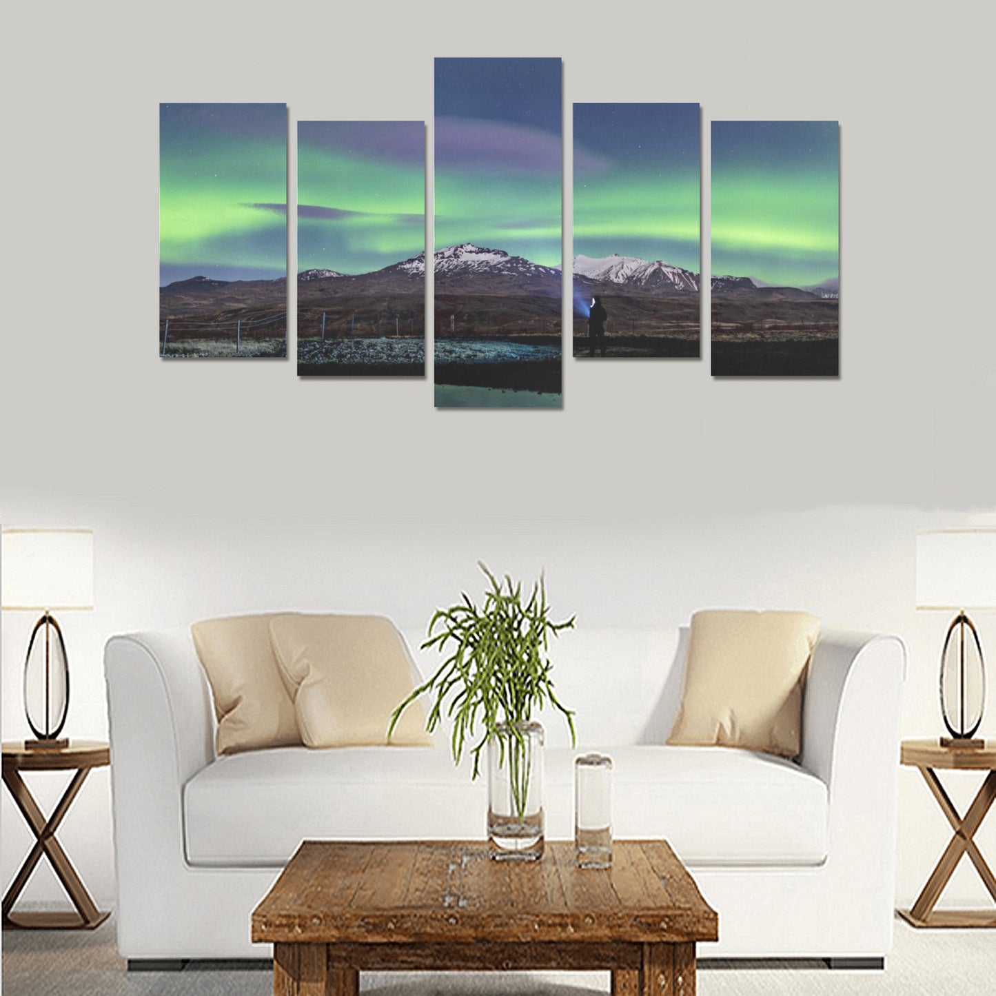 Canvas Wall Art Prints (No Frame) 5-Pieces - "Scenic" - Premium Canvas Wall Art Prints from Concordia Style Boutique - Just $48.58! Shop now at Concordia Style Boutique
