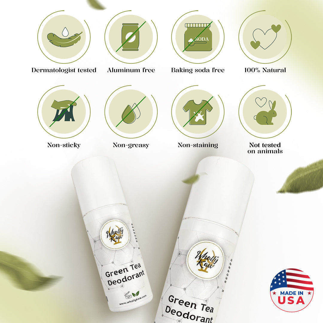 Green Tea Deodorant - Dermatologist Tested - Concordia Style Boutique