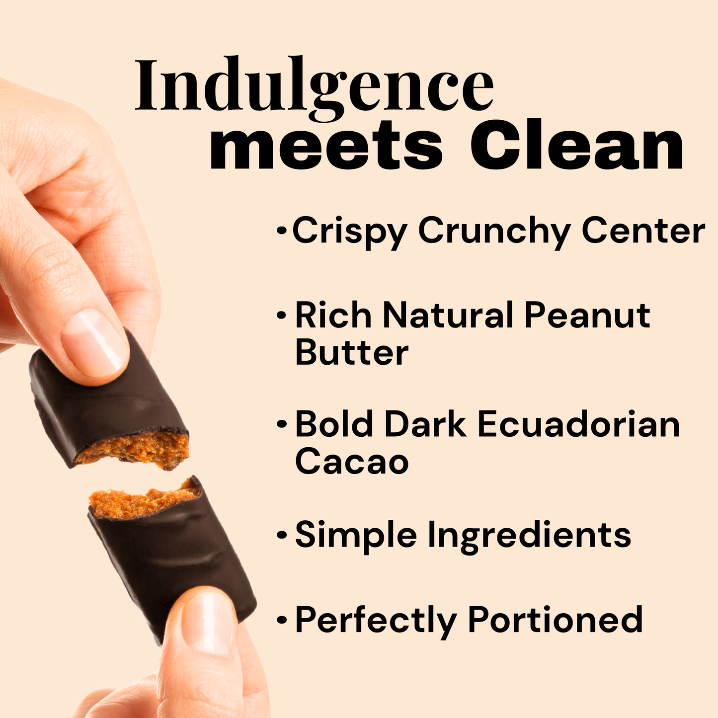 Dark Chocolate Peanut Butter Caramel Crunch (Keto | Vegan) - Concordia Style Boutique