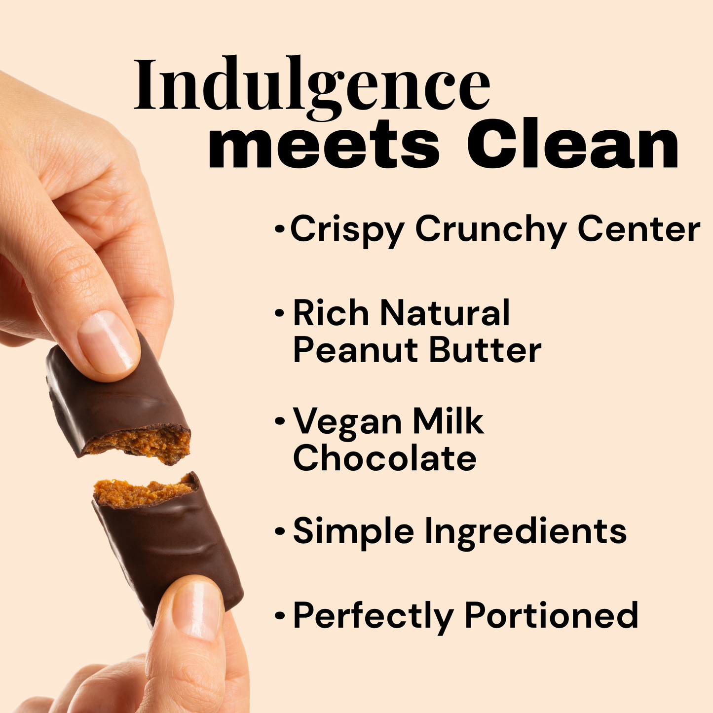 Milk Chocolate Peanut Butter Caramel Crunch (Keto | Vegan) - Concordia Style Boutique