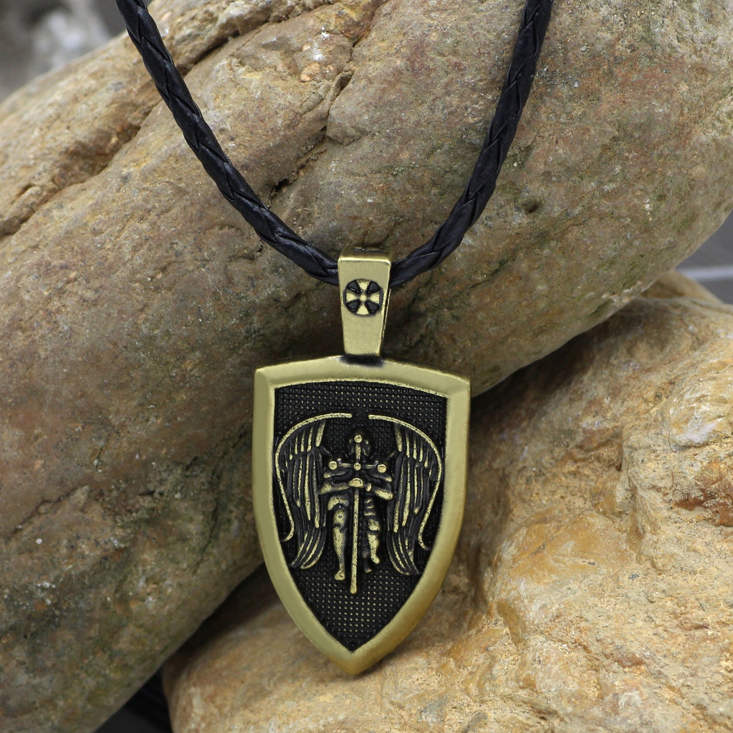 Saint Michael Archangel Pendant Necklace - Concordia Style Boutique