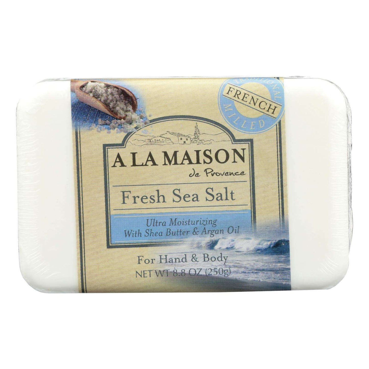 A La Maison Fresh Sea Salt Bar Soap - 8.8 Oz - Concordia Style Boutique