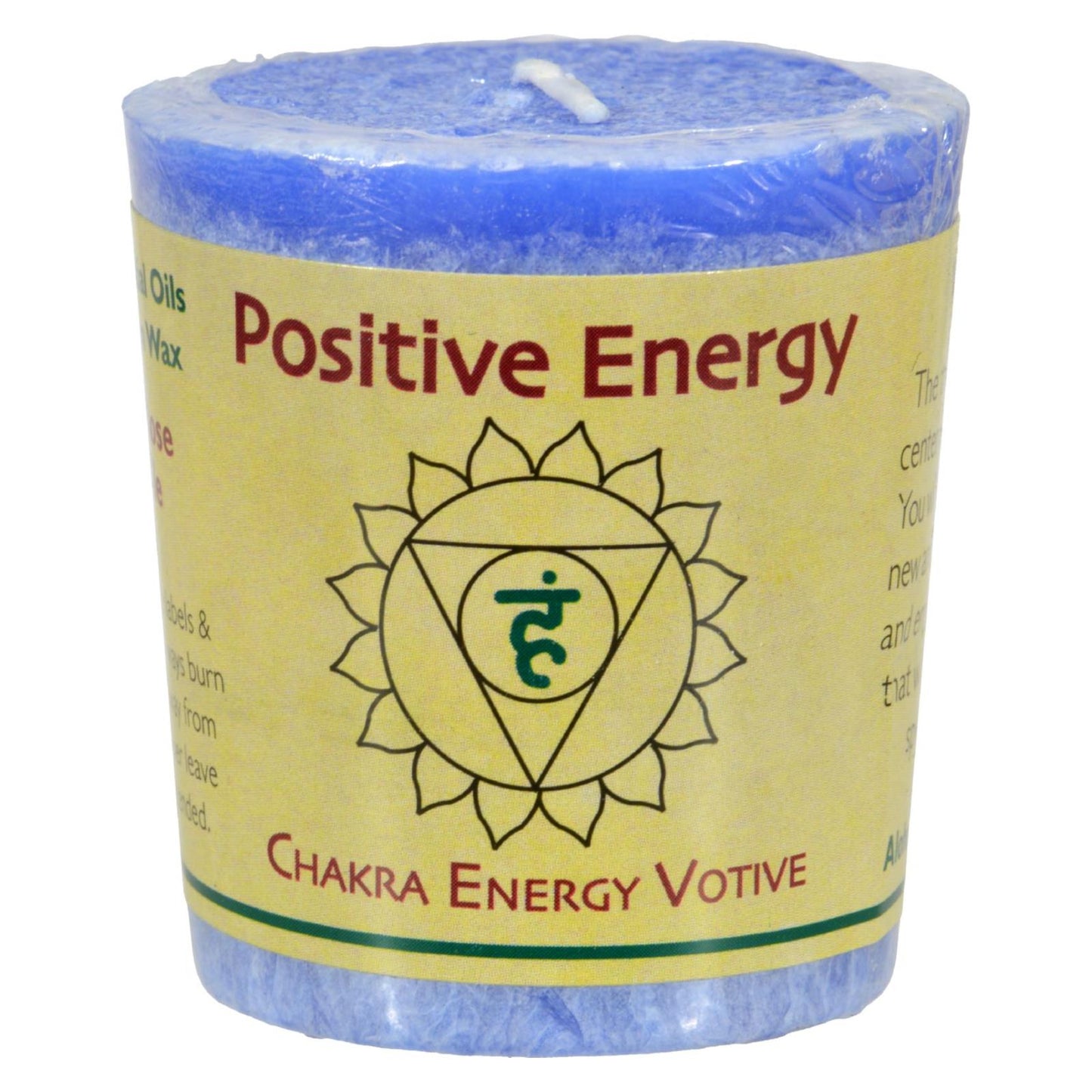 Aloha Bay Positive Energy Chakra Votive Candle - Pack of 12, 2 Oz - Concordia Style Boutique
