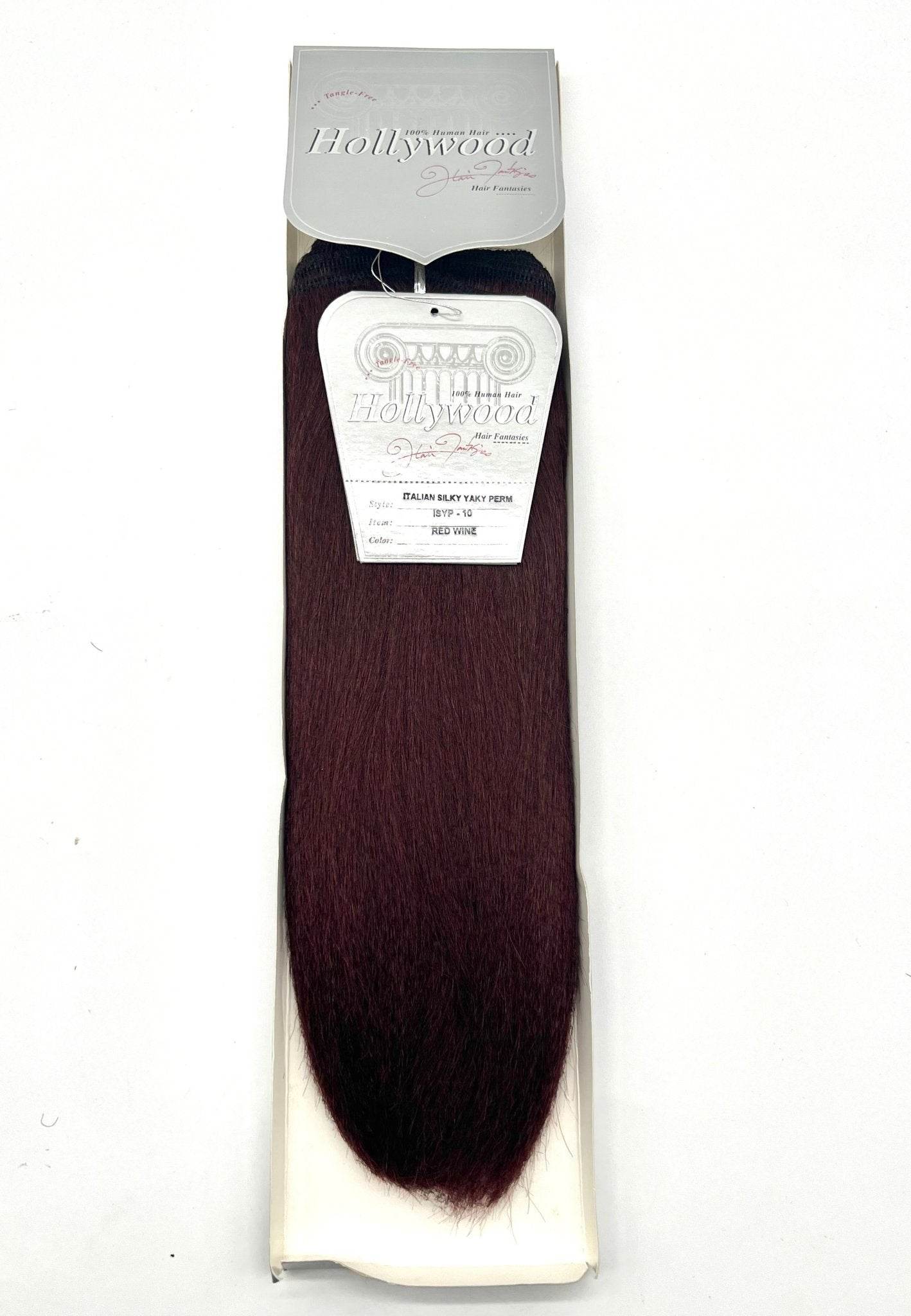Hollywood 100% Human Hair Italian Silky Yaky Perm Weft - Concordia Style Boutique
