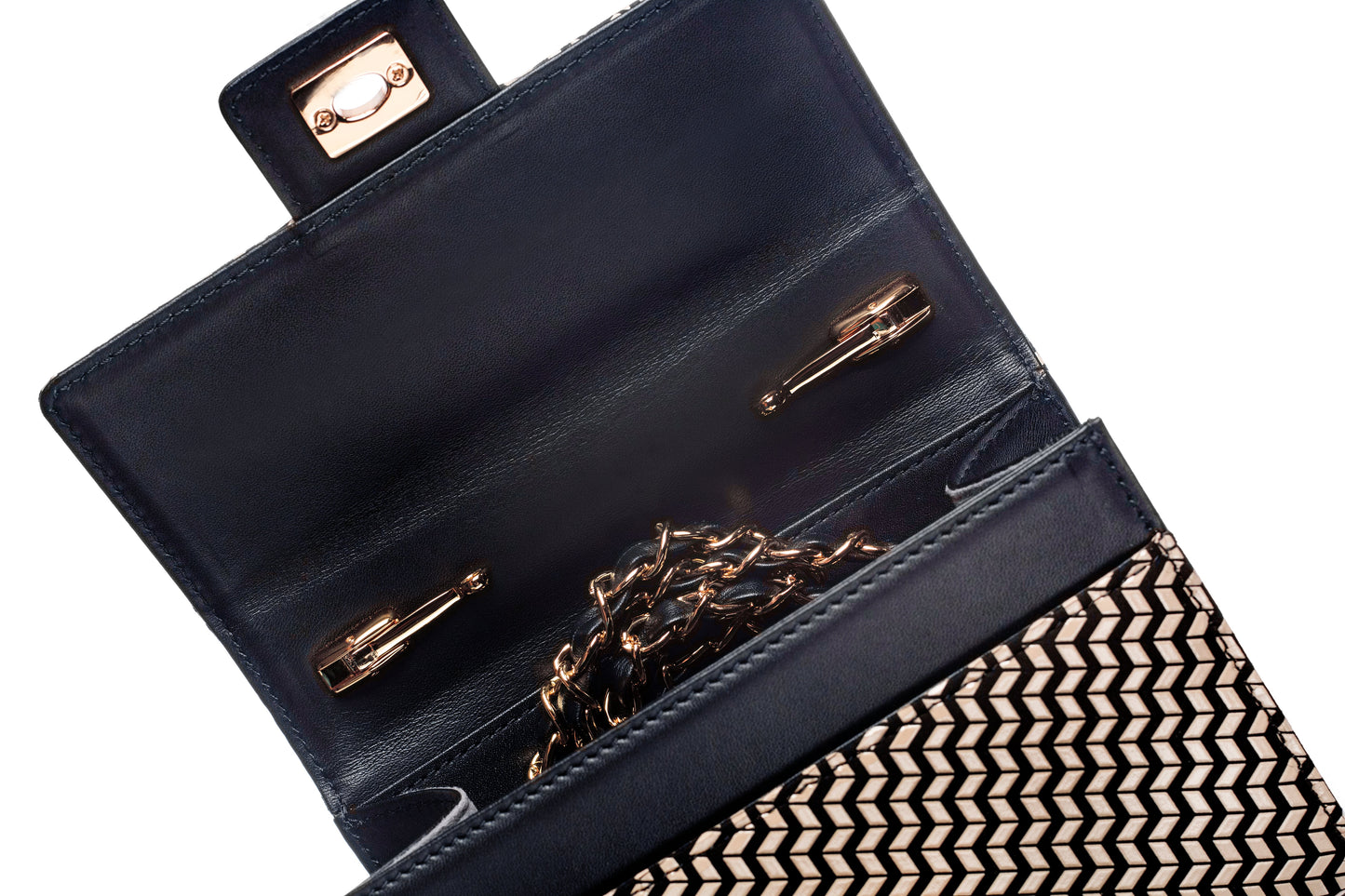 Cross-Body Bag Rectangle - Chevron-S