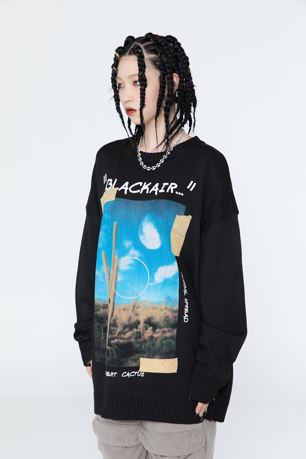 Desert Cactus Knit Sweater - Concordia Style Boutique