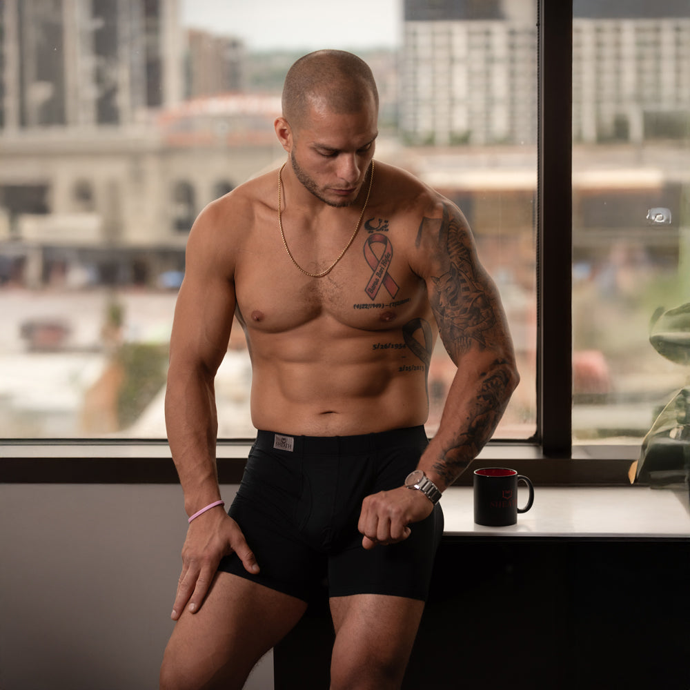 SHEATH 3.21 Men's Dual Pouch Boxer Brief - Concordia Style Boutique