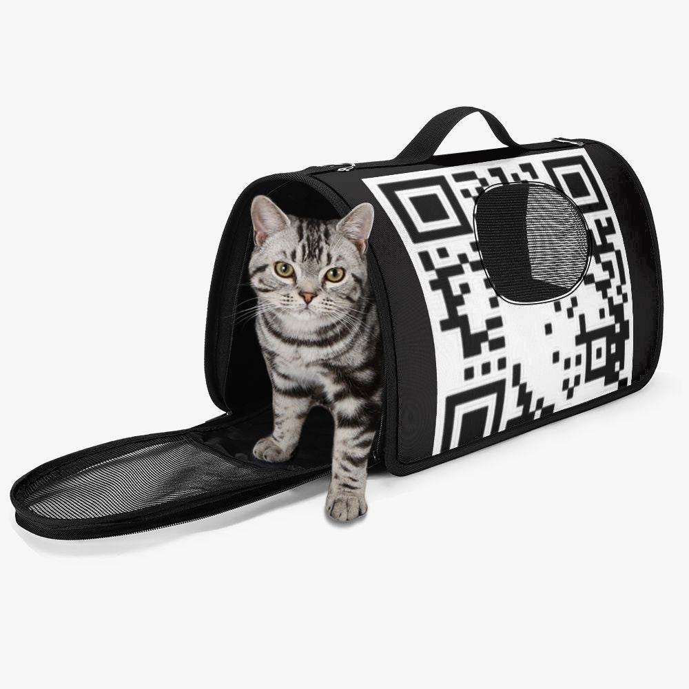 QR Code - Pet Carrier Bag - Concordia Style Boutique